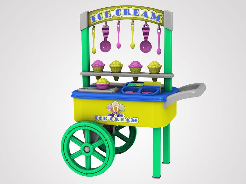 carritos de helados de juguete