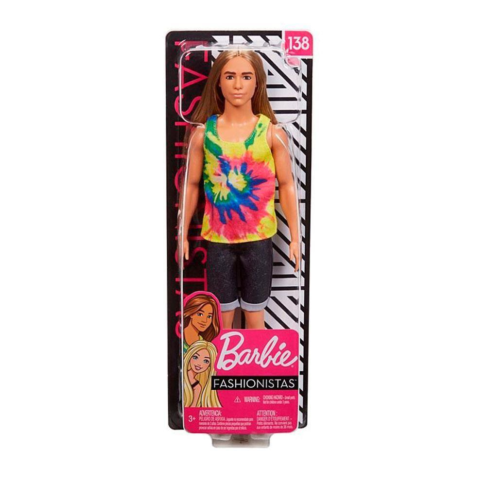 Doll Ken Fashionistas Blond Long Hair Piletas & Juguetes