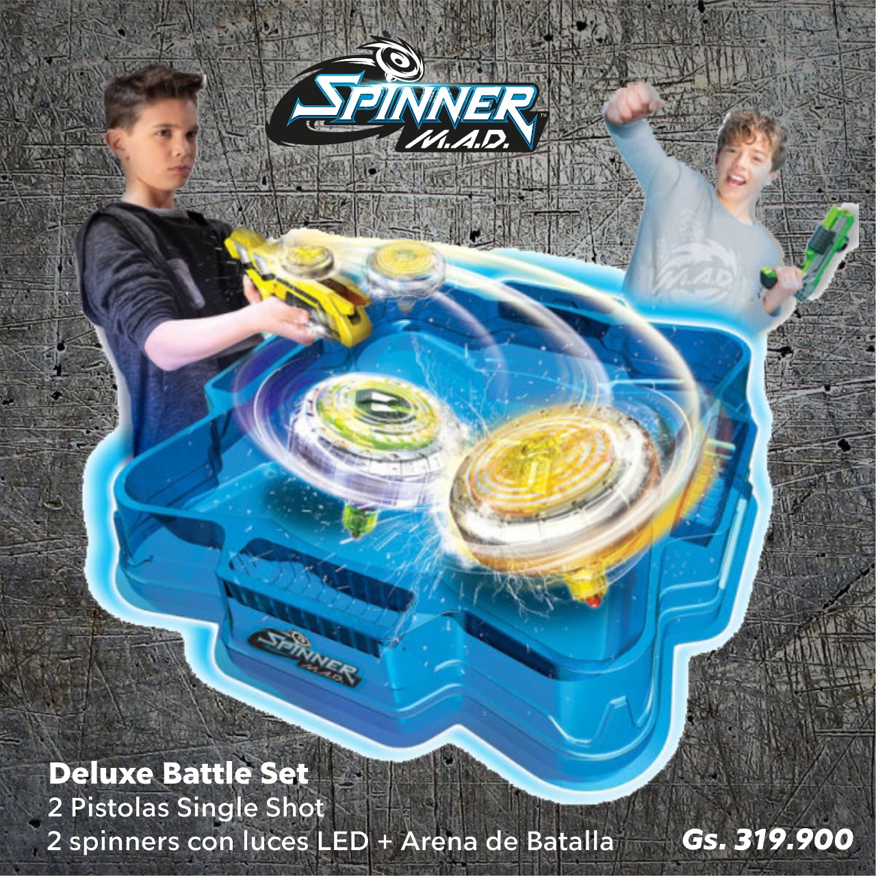 Spinner M.A.D. Spinner MAD Deluxe Battle Pack