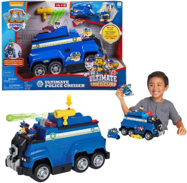 Paw Patrol Ultimate Policice Rescue Cruiser vehículo de juguete