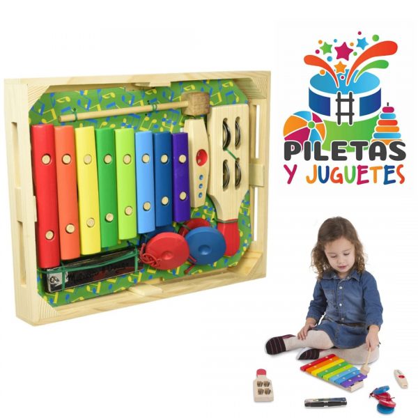 SET DE INSTRUMENTOS MUSICALES