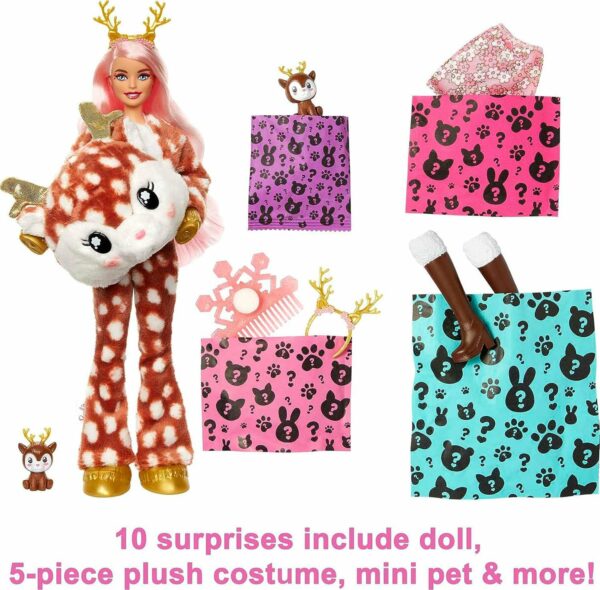 Barbie Cutie Reveal Venado - Imagen 5