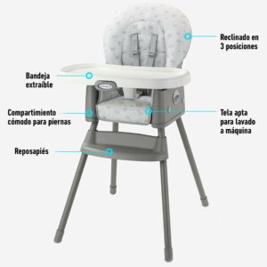 Silla para comer 2 en 1 Reign