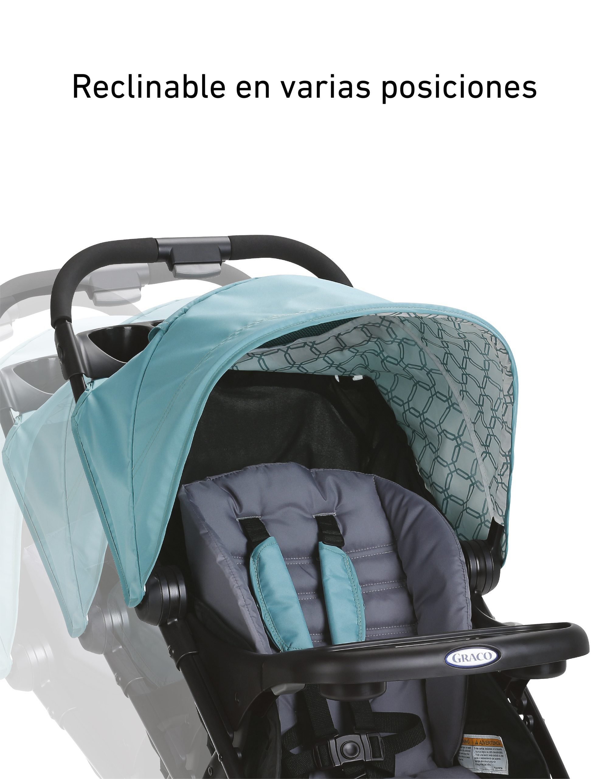 Carrito con Baby Seat Mike 3-en-1 Gris - Premium Baby - El Mercadillo