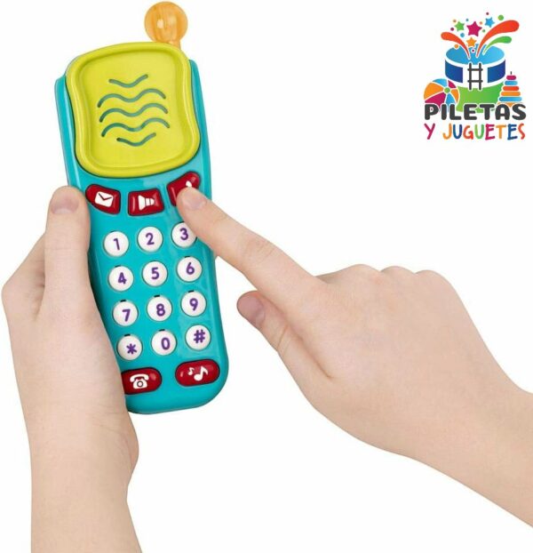 Teléfono con luz y sonido Battat - Imagen 3