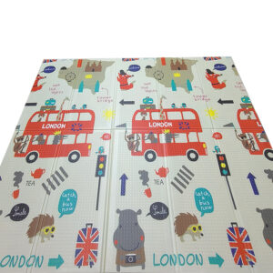 Alfombra antigolpe plegable