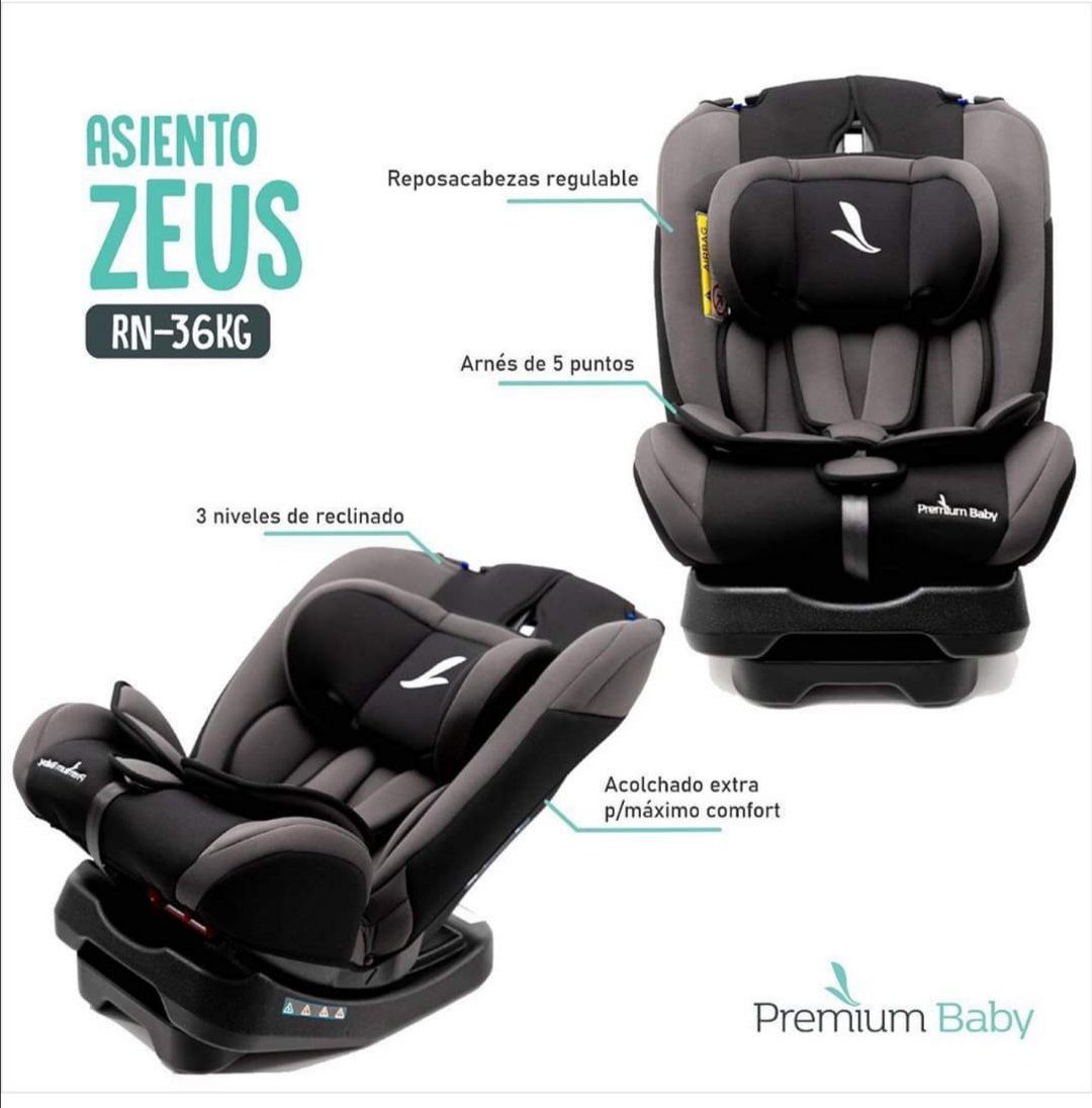 Silla de Carro Premiun Baby Para Bebé Niño