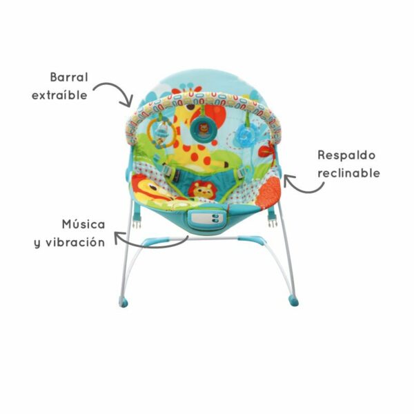 El bouncer mecedora Premium Baby - Imagen 9