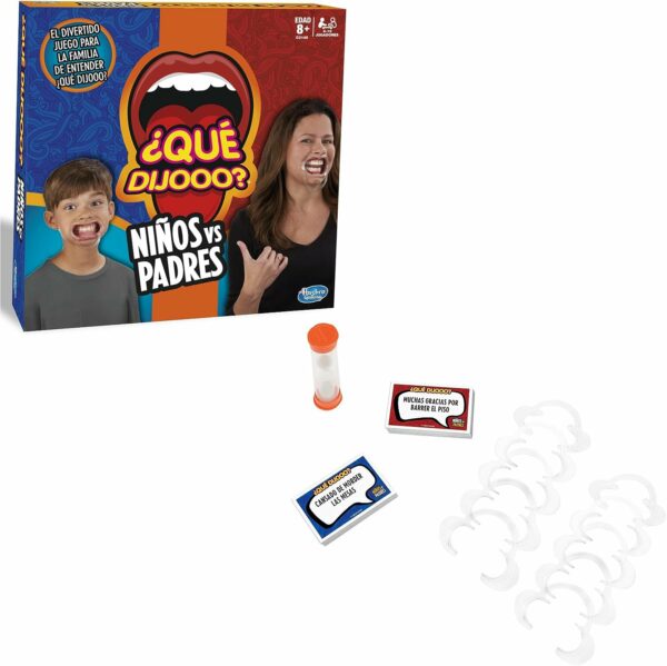 Hasbro Gaming Juegos de Mesa ¿Que Dijooo?, Niños contra Padres - Imagen 3