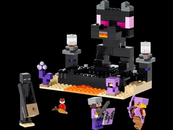 LEGO Set de Juguetes de construccion Minecraft 21242 El Combate en el End 252 Piezas - Imagen 3