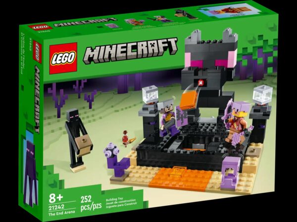 LEGO Set de Juguetes de construccion Minecraft 21242 El Combate en el End 252 Piezas - Imagen 2