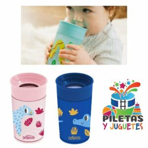 Vaso de Transición sin boquilla 360 Dr Brown’s 9m+ 300ml Sin BPA