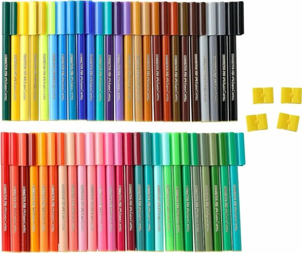 Faber Castell Connector - Bolígrafos multicolor (50 unidades) - Imagen 2