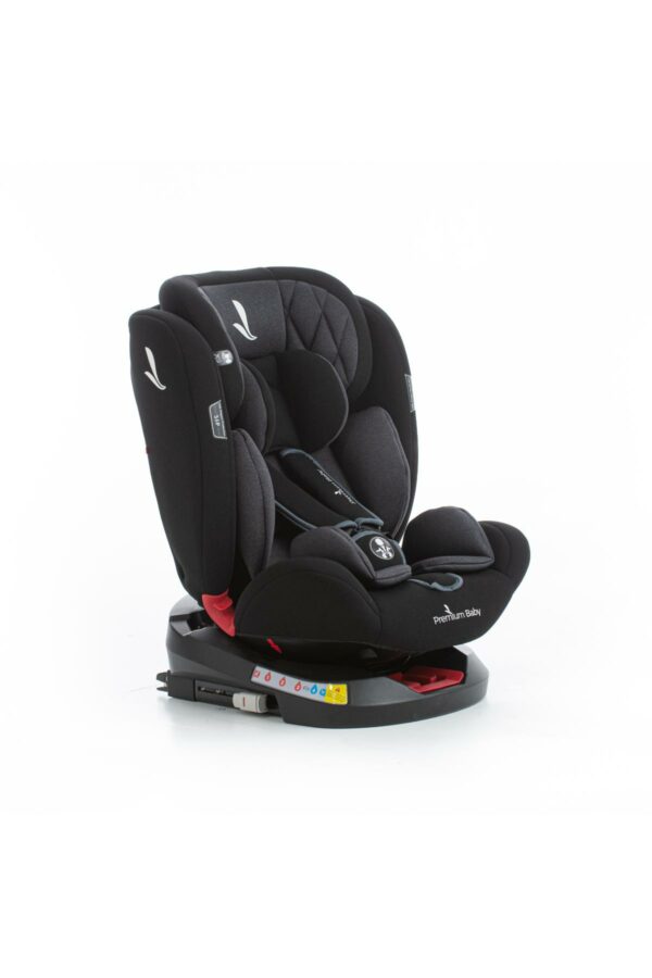 Asiento para Auto Premium Baby Twist 360° 2.0 Negro/Gris