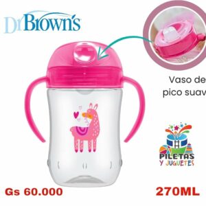 Vaso con boquilla suave 270ml