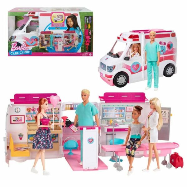 BARBIE VEHICULO CLINICA DE CUIDADOS