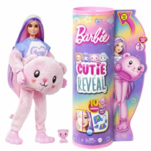 BARBIE CUTIE REVEAL CAMISETAS COZY OSITO articulada