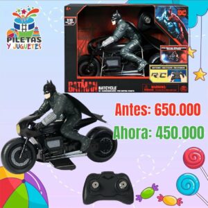 Batman moto a control