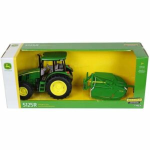 Tractor John Deere 5125R con cortadora rotativa