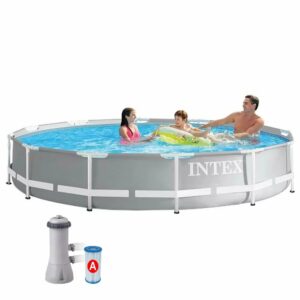 Pileta intex 3.66x76cm con filtro
6503 litros