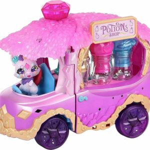 Magic Mixies Magic Potions - Juego de Camiones Se transforma en una Tienda de pociones. CREA 3 hechizos y sorpresas de pociones para Tus Mezclas. Incluye 1 Mezcla Exclusiva