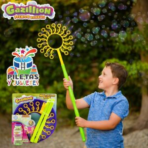 Burbujas Giratorias Gazillion con 80cm de palo