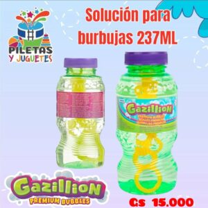 Liquido para hacer burbujas Gazillion