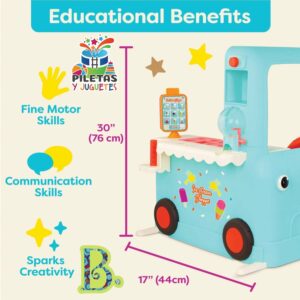 Juego Camion Helados Carrito Heladeria Cream Shoppe Battat