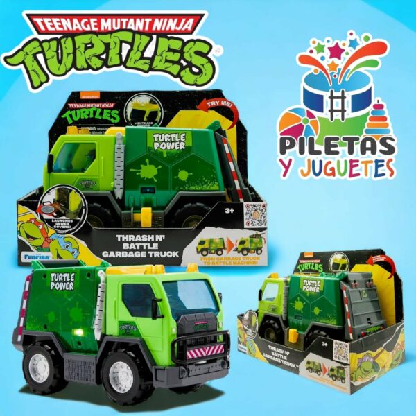 Camión de Basura Tortugas Ninjas