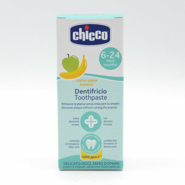 Pasta dental manzana/banana 50 chicco 6 a 24 meses - Imagen 2