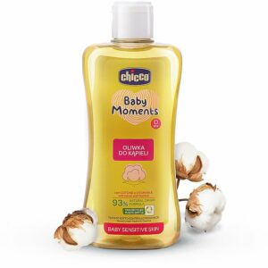 Aceite de baño para bebés, pieles sensibles