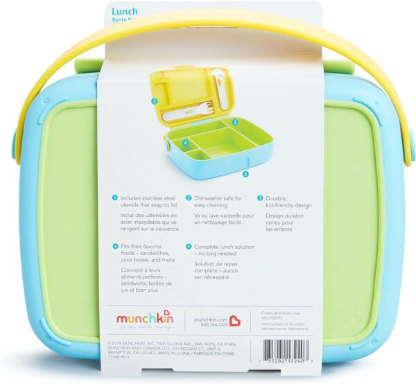 Munchkin lunch Bento Box verde - Imagen 7
