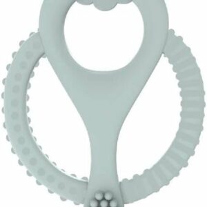 Ingenuity Gum Buddies - Juguete calmante para bebés de varias etapas, silicona sin BPA, a partir de 3 meses, unisex, paquete de 2