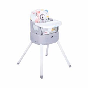 Silla Comedor Bebe Priori Gris Bony 3 en 1