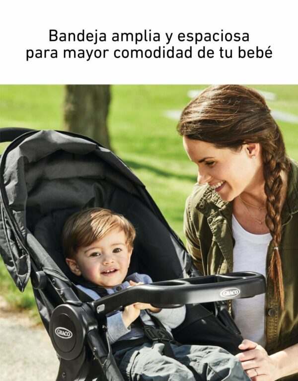 Carrito con Baby Seat Fast Action SE Redmond
El Carrito + Baby seat FastAction SE cuenta con un pliegue 25% más pequeño que el carrito FastAction actual. El pliegue de un segundo con una sola mano hace que transportar el cochecito en un momento sea más fácil que nunca, manteniendo tu otra mano libre para todo lo demás. - Imagen 8
