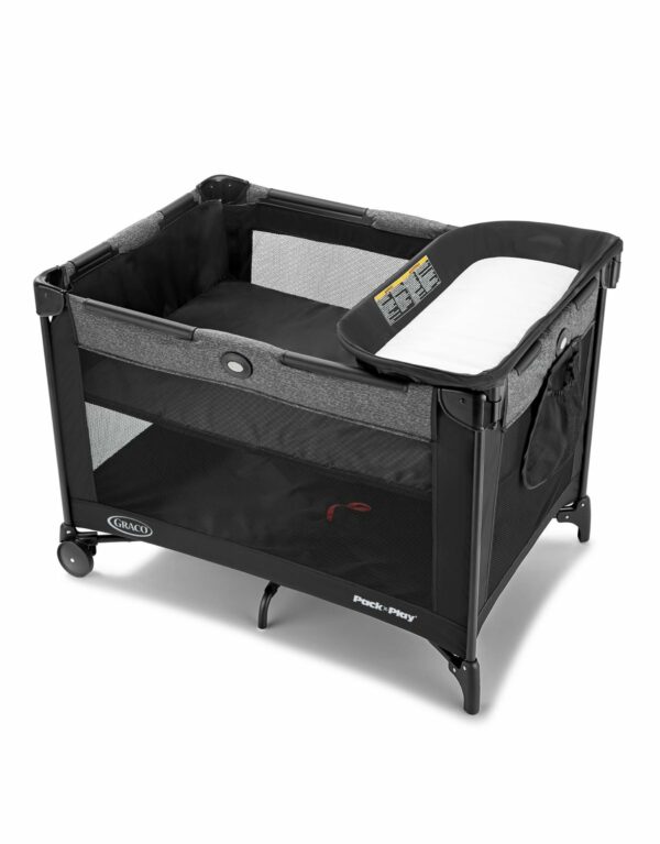 Cuna corralito Simple Solutions Cam
Corralito súper fácil de armar e ideal para transportar por su tamaño compacto. Viene con un cambiador incorporado para hacer más fácil el cambio de pañales o ropa del bebé. El corralito es apto para niños de hasta 89 cm. - Imagen 2