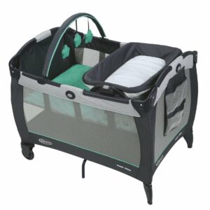 Cuna corralito Reversible Napper & Changer LX Basin
Cuna y corralito con 2 niveles de uso: Nivel Cuna/Moisés/Cambiador: para bebés de hasta 7 kg. y nivel corralito para bebés de hasta 88 cm de alto. Fácil y rápida instalación y desmontaje.