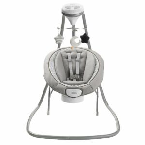 Hamaquita DuetConnet Multireccional 2en1 Deluxe Britton
Esta hamaquita 2 en 1 permite mantener a tu bebé relajado y siempre cerca. Puede usarse como hamaca, con 10 canciones y 5 sonidos o como bouncer, para trasladar fácilmente por toda la casa.