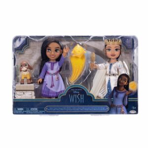 Set Cuentacuentos muñecas 15 cm Asha & Reina Amaya Wish Disney