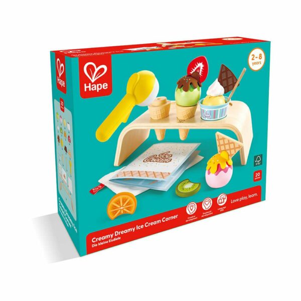 Helados de madera para jugar a construir y crear. - Imagen 3