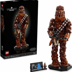 LEGO Star Wars Chewbacca, coleccionable de Star Wars para adultos, construye y exhibe Chewbacca coleccionable, divertido regalo de Star Wars para adolescentes, adultos o cualquier fanático