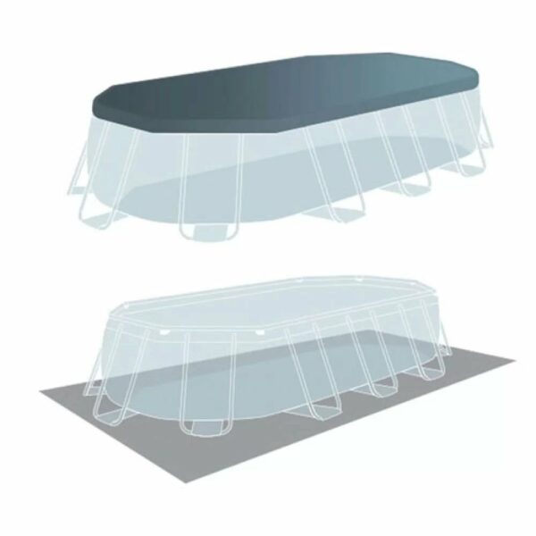 Piscina Intex 26796 Estructura Oval 13365L + Filtro - Imagen 3