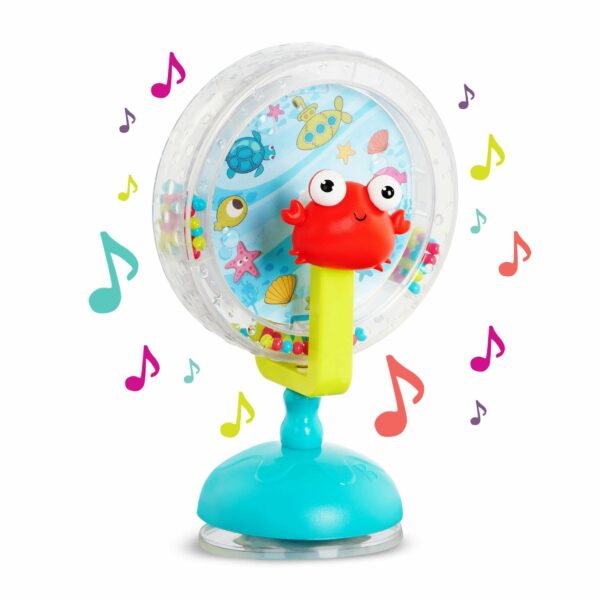 B. toys - Juguete de rueda de noria de mesa para bebés - Juguete musical con canciones y sonidos.