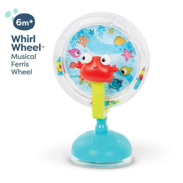 B. toys - Juguete de rueda de noria de mesa para bebés - Juguete musical con canciones y sonidos. - Imagen 4