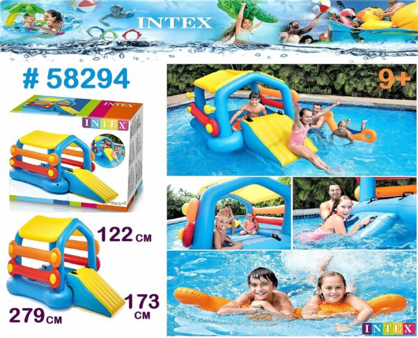 Pileta ,tobogan intex