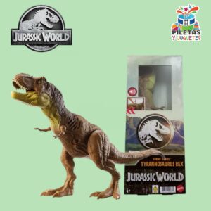 Dinosaurio Jurassic World Tyrannosaurus Rex con sonido