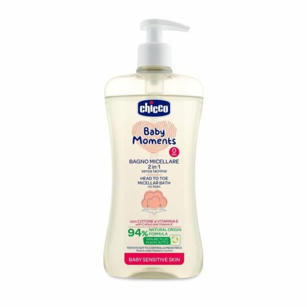 JABÓN LÍQUIDO MICELAR INFANTIL 500ML - CHICCO
