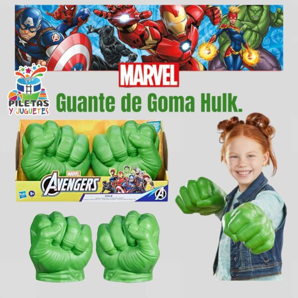 Guante de goma Hulk