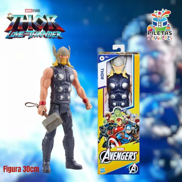 muñeco Marvel Thor 30cm
