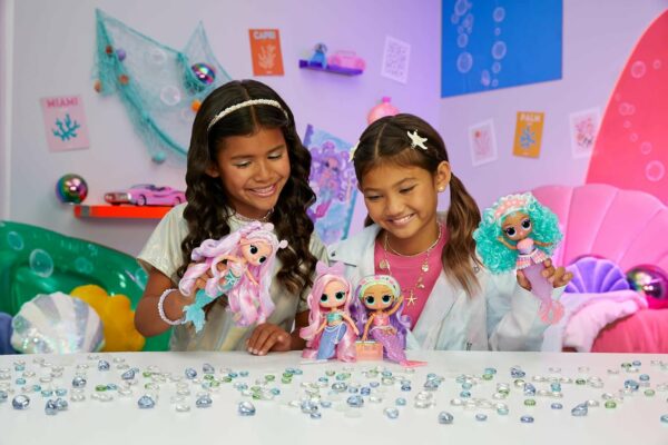 LOL Surprise Tweens Mermaid Lana - Muñeca de moda marina con cola que cambia de color, aleta móvil y hermosos accesorios, regalo de juguete para niños - Imagen 4